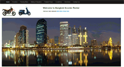 Desktop Screenshot of bangkokscooterrental.com